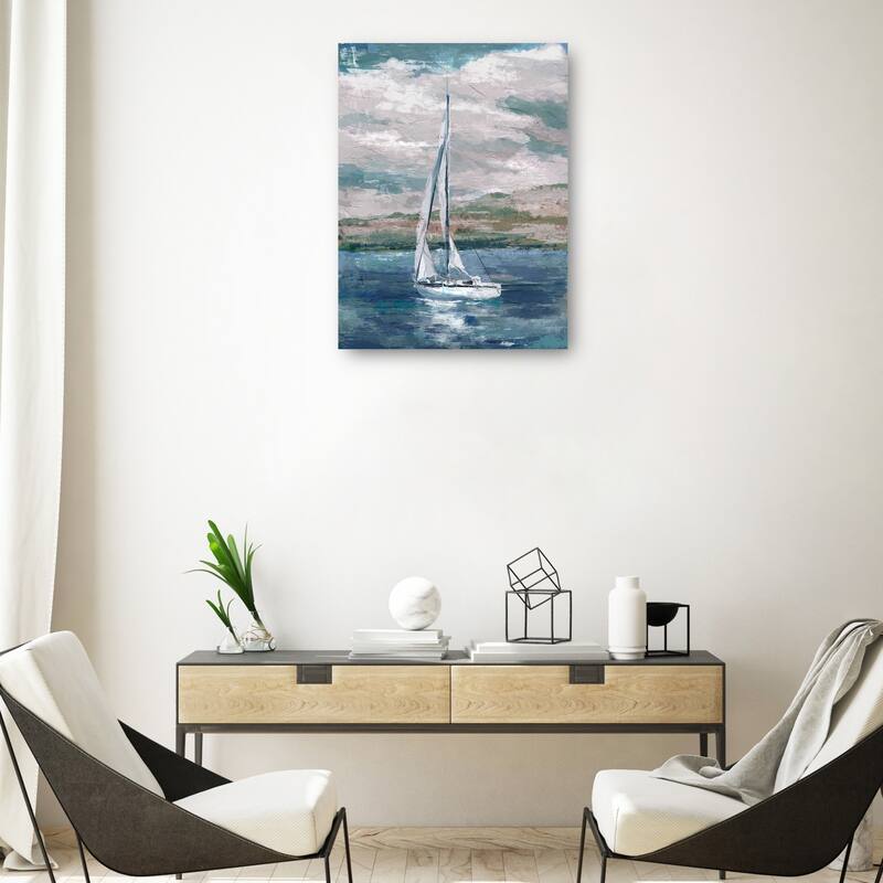 Gentle Winds By Studio Arts Canvas Art Print