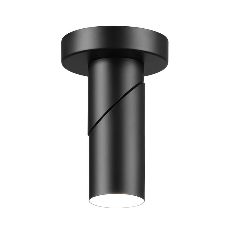 Globe Electric 91009590 5" Wide LED Accent / Spot Light Ceiling - Matte Black