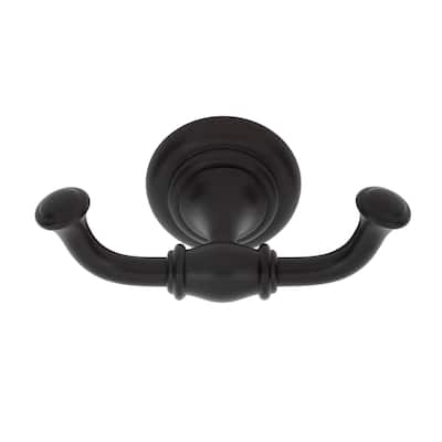 Alno Charlies Traditional Double Bathroom Towel Robe Hook