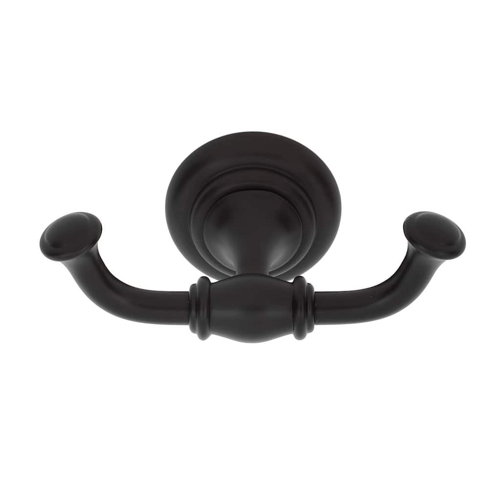 Alno Charlies Traditional Double Bathroom Towel Robe Hook