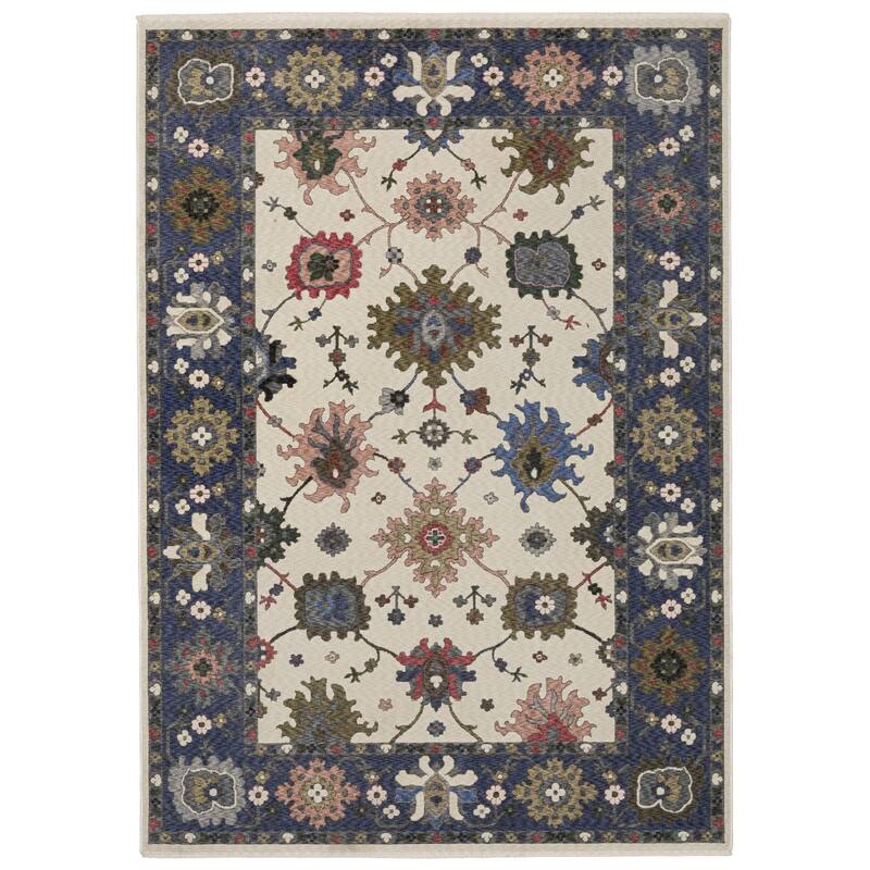 HomeRootsFloral Traditional Runner Area Rug