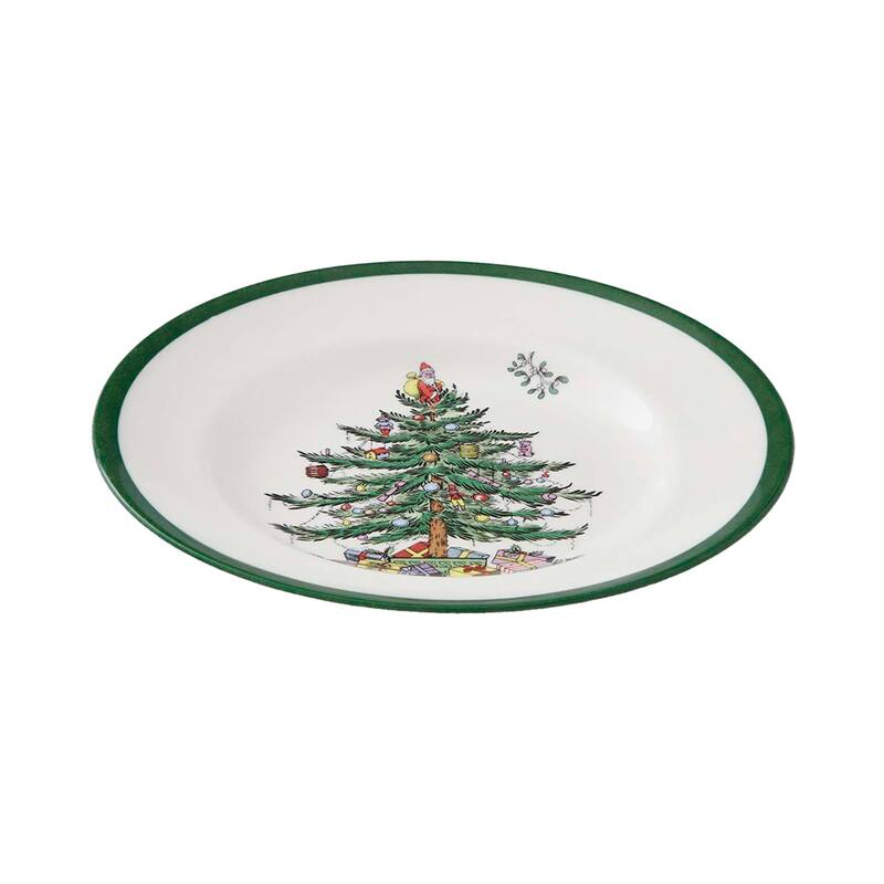 Spode Set of 4 Christmas Tree Plates