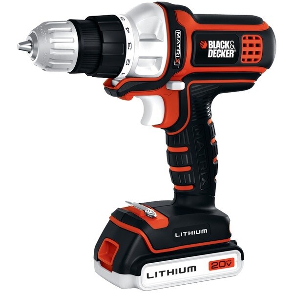 Black and decker sales 20 volt lithium drill