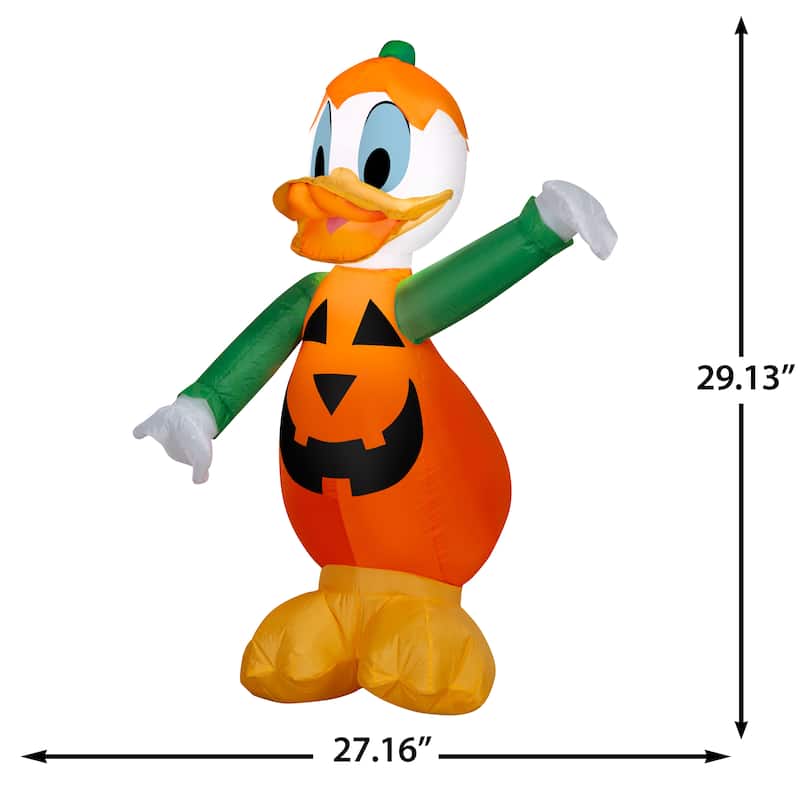 Airblown-Donald Duck in Pumpkin Costume-Disney