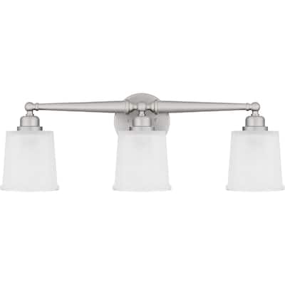 Cecilia 3-Light Brushed Nickel Bath Light
