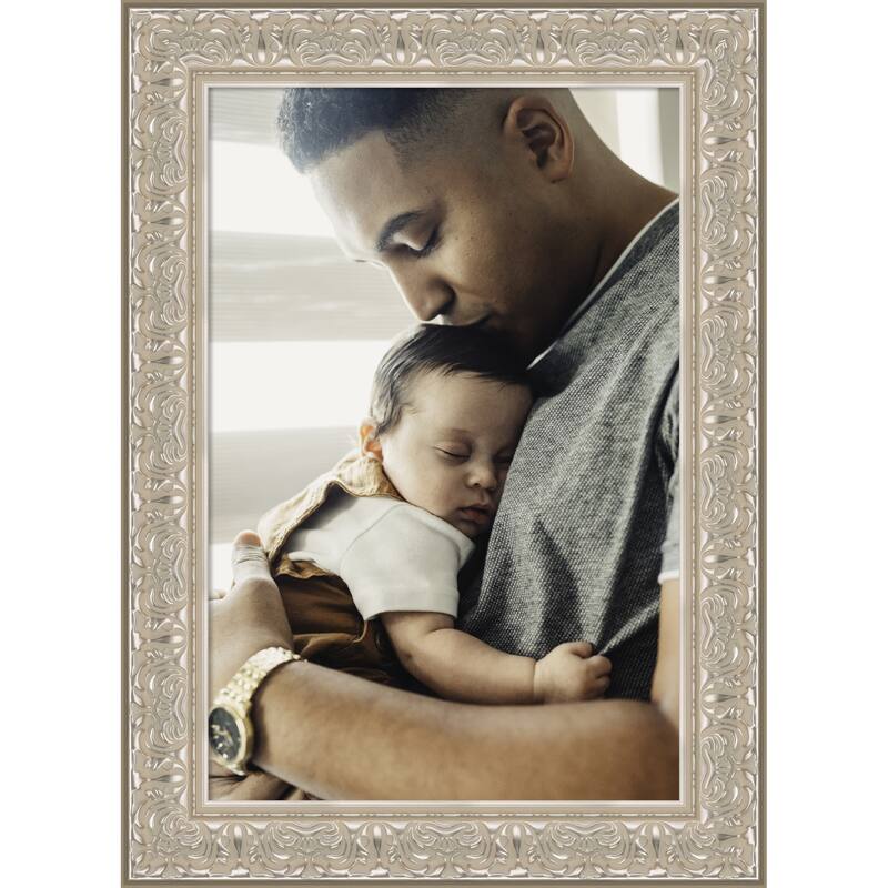 Luxe Picture Frame, Photo Frame - 20x30 - Luxe Silver Cream