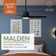 preview thumbnail 2 of 13, Hunter + Jasmine Roth 52" Malden Ceiling Fan w/ LED Light, Remote - Casual, Transitional - Designer!