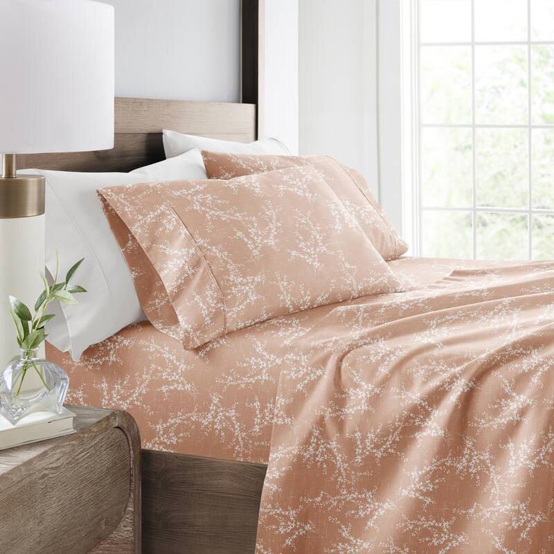 Delicate Details Patterned Ultra-Soft Bed Sheet Sets
