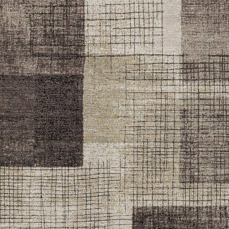 HomeRoots Geometric Transitional Rectangle Outdoor Rug