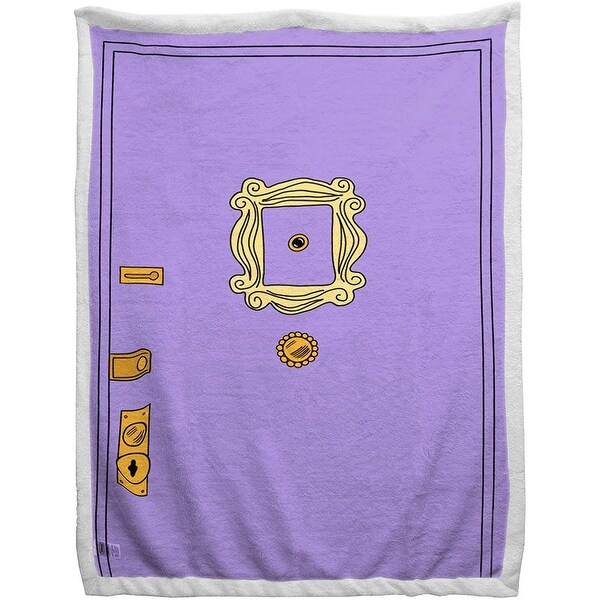 Friends 60X90 Sherpa Back Blanket. Opens flyout.