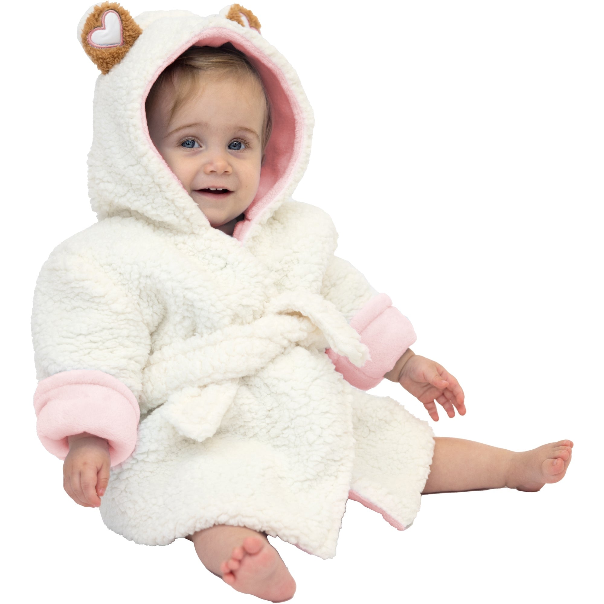 Pavilion Beary Special Pink Toddler Bathrobe
