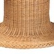 preview thumbnail 4 of 7, Farrow Bohemian Braided Light Honey Rattan Dining Table - Light Honey