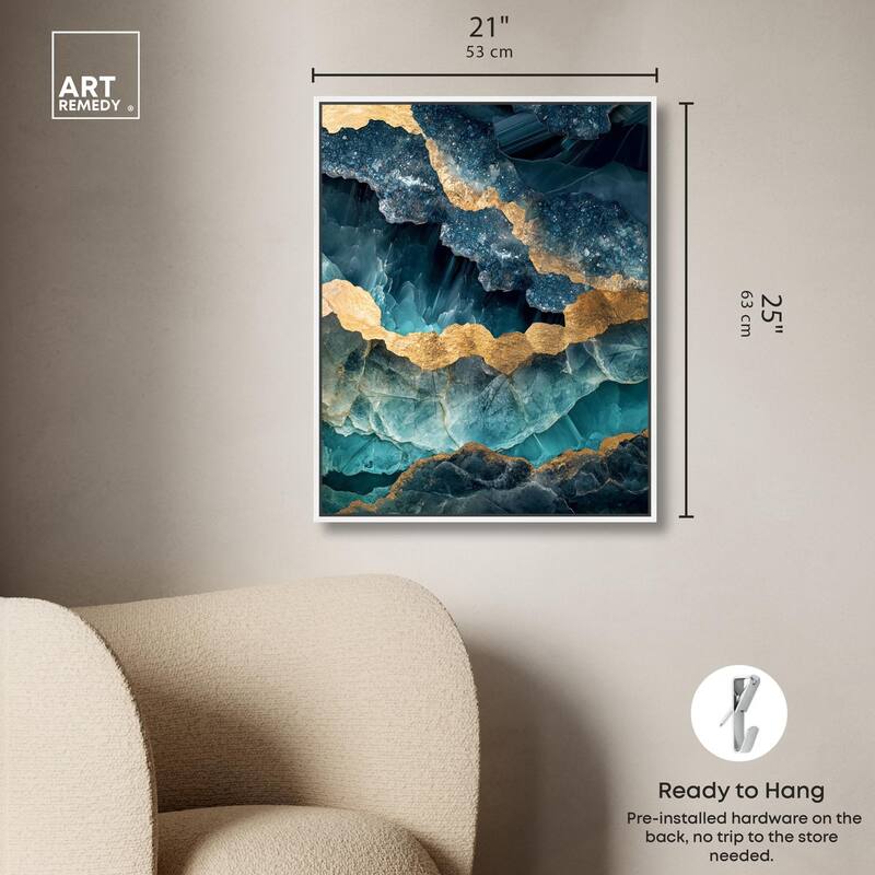 Power Edge II Canvas by Art Remedy