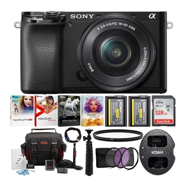 Sony Alpha a6100 APS-C Mirrorless Interchangeable-Lens Camera with 16 ...
