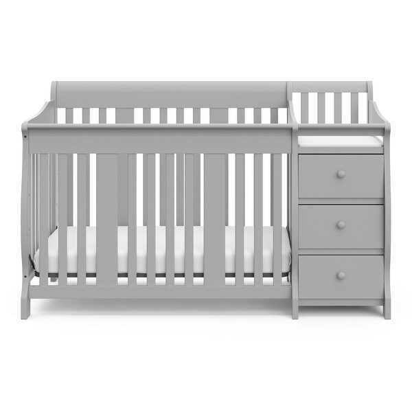 storkcraft 4 in 1 crib with changing table