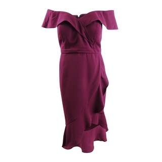 xscape wine dress