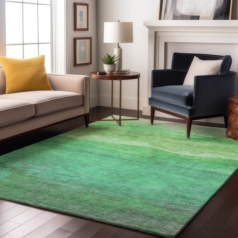 Premium Washable Super Soft Modern Ombre Mayfield Rug