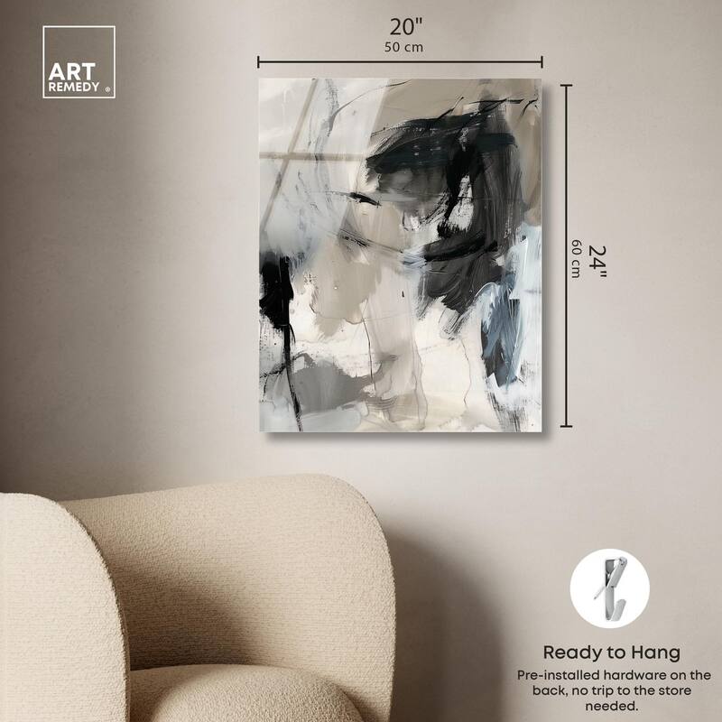 Scribbled Energy I Acrylic by Art Remedy, Ready to Hang