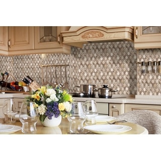 Mohawk® Emperador Light 3 x 6 Marble Floor and Wall Tile Mohawk® Emperador Light 3 x 6 Marble Floor and Wall Tile