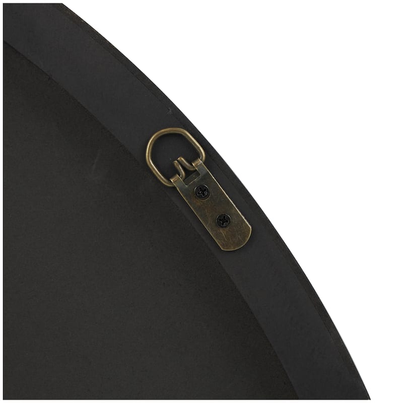 Black, White or Gold Wood Wall Mirror with Thin Frame