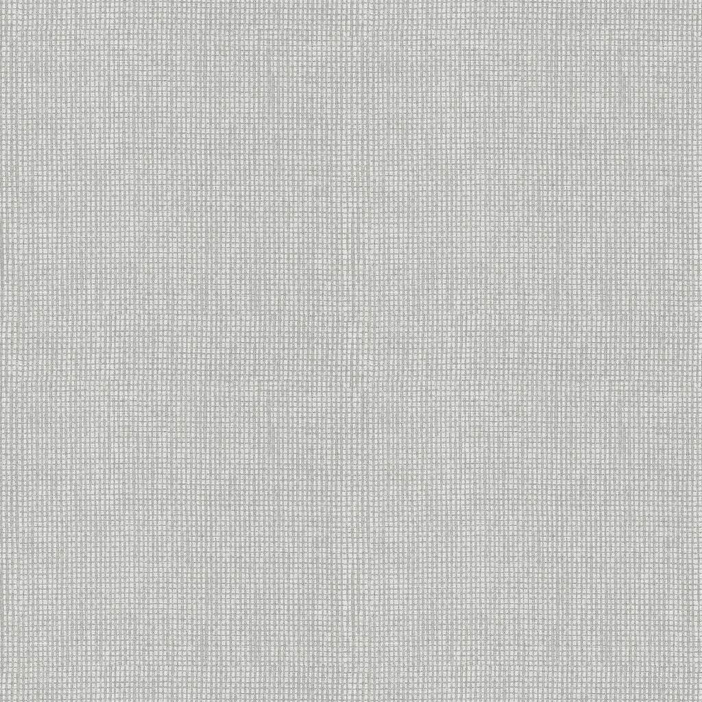 A-Street Prints Dunstan Grey Basketweave Wallpaper