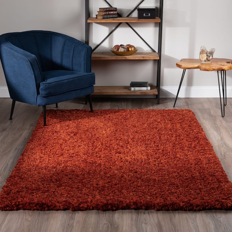 Addison Alpha Lavish Variegated Shag Area Rug