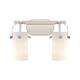 Option Satin Nickel / Matte White