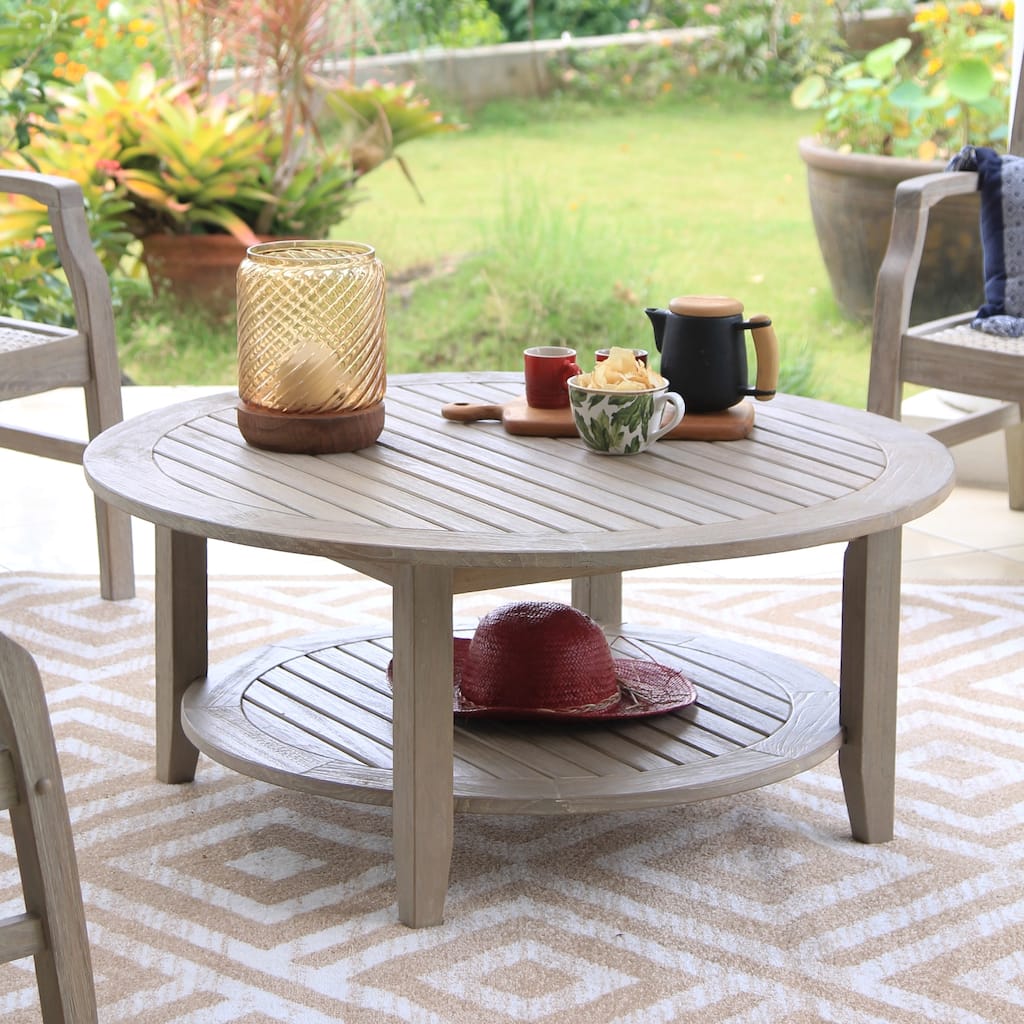 Cambridge Casual Zuma Teak Outdoor Patio Coffee Table