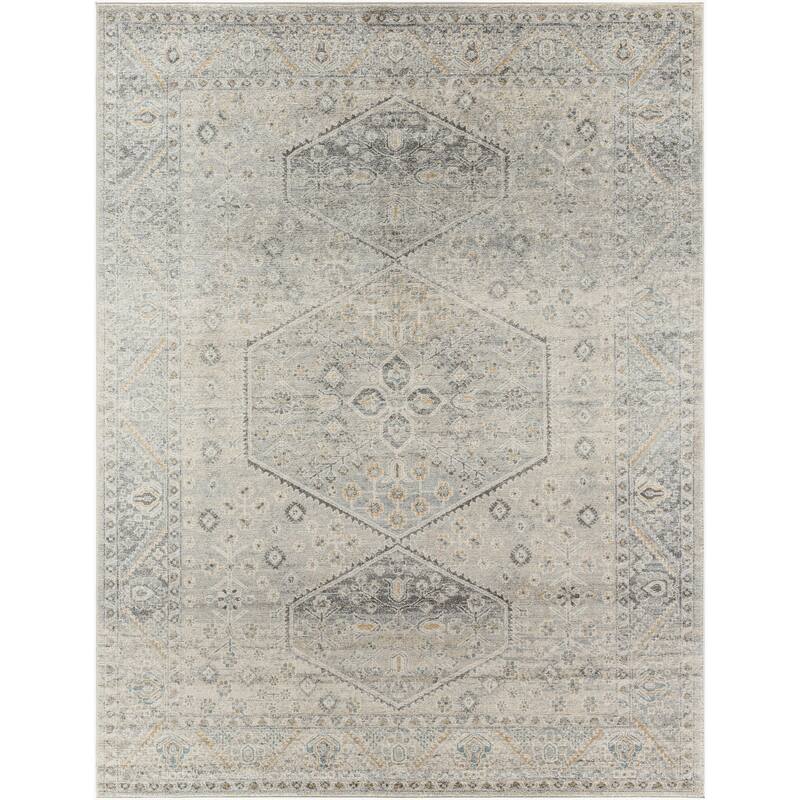 Livabliss Alpharetta Classic Border Area Rug