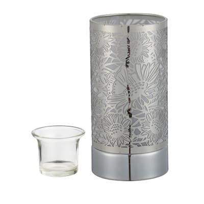 7" Touch lamp/Oil burner/Wax warmer-Sunflower - 3.75*3.75*7