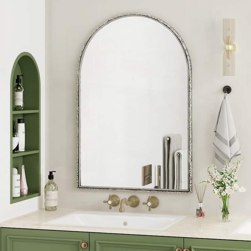 Wall Mirror for Bathroom - Silver