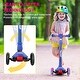preview thumbnail 12 of 19, Scooters for Kids, Kick Scooter 4 Adjustable Height, AEBC-9 Bearing, 3 Light Up Wheels