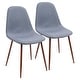 preview thumbnail 1 of 81, Pebble Mid-Century Modern Upholstered Accent / Dining Chair (Set of 2)