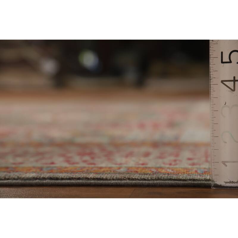 Hand Knotted Oriental 100% Wool Carpet Traditional Medallion Greys & Charcoal Kazak Area Rug - 10' 2'' X 6' 9''