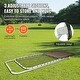 preview thumbnail 5 of 12, Folding Lacrosse Rebounder for Backyard, Volleyball Bounce Back Net, Pitchback Throwback Baseball Softball Training Screen