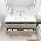 preview thumbnail 22 of 39, Selina 60" Wall Mounted Vanity with Single Sink