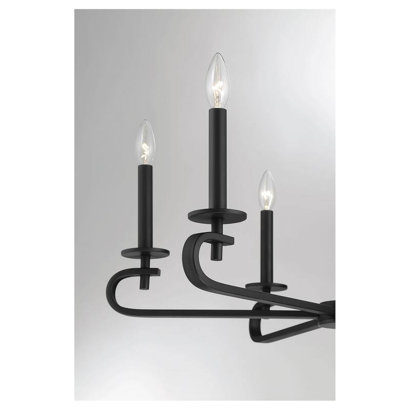Savoy House Torino 6 Light 28" Wide Taper Candle Chandelier