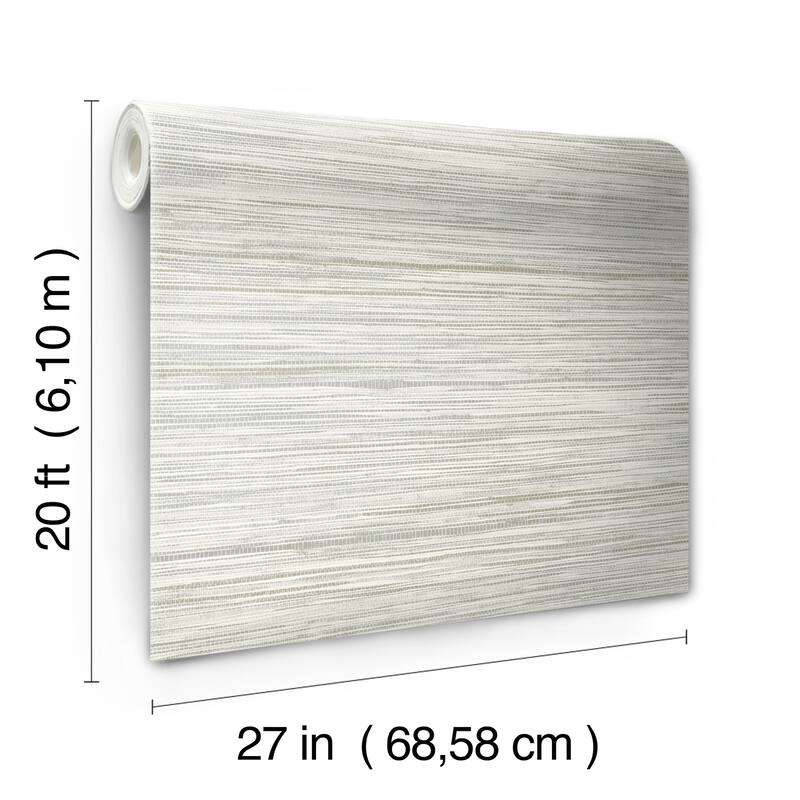 Grigny 20' L x 27" W Grass Peel and Stick Wallpaper
