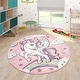 preview thumbnail 10 of 12, Kids Rug for Nursery Enchanted Unicorn and Rainbows in the Sky