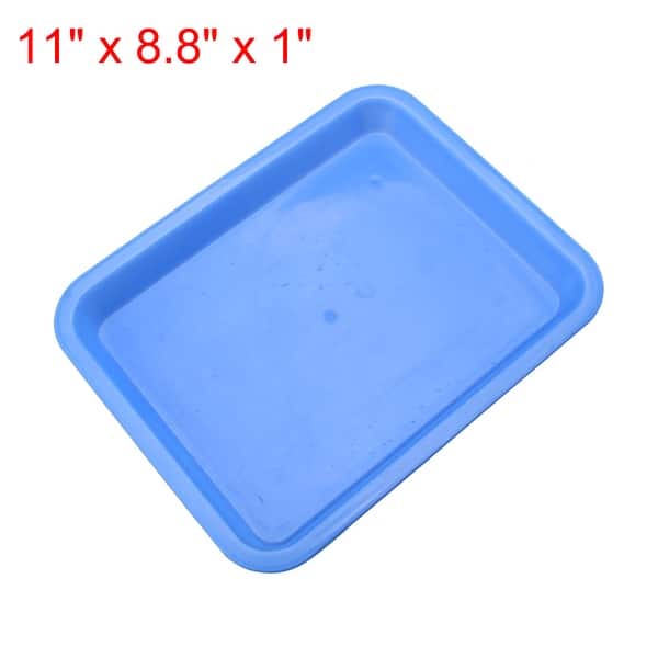 Restaurant Hotel Plastic Square Shaped Fast Food Drinks Serving Tray