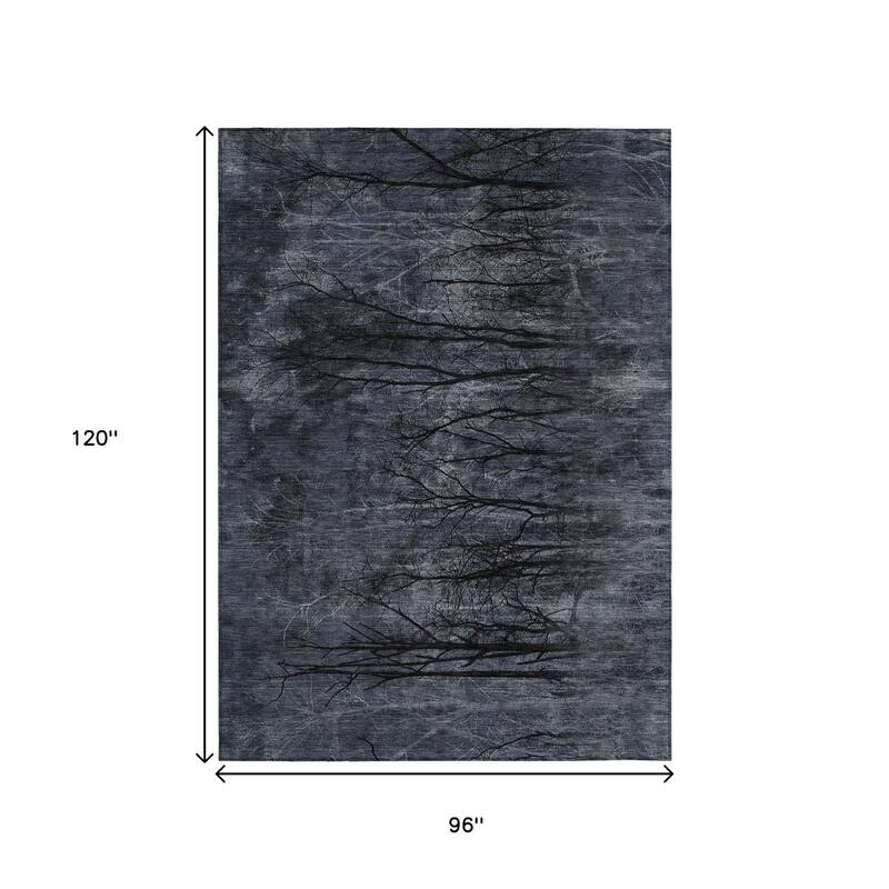 HomeRoots Floral Transitional Rectangle Outdoor Rug