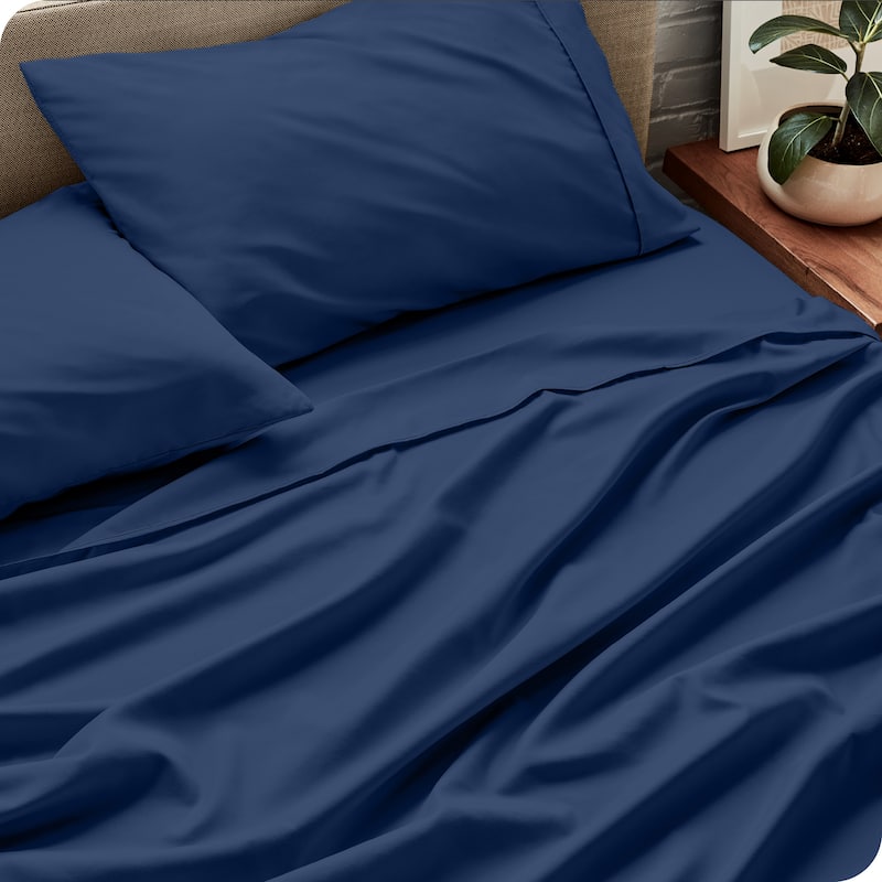 Bare Home 22 Inch Deep Pocket Microfiber Sheet Set