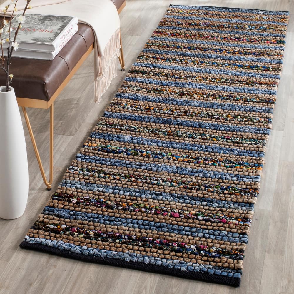 SAFAVIEH Handmade Cape Cod Keiko Bohemian Jute Rug