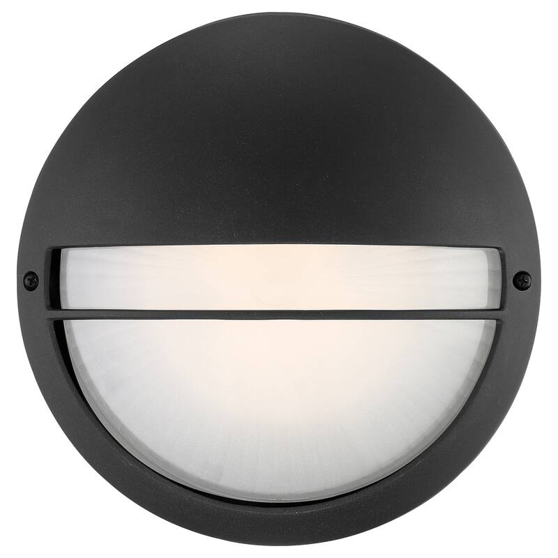 Access Lighting Clifton - LED Round Outdoor Bulkhead - Opal Glass - Marine Grade - Dedicated LED