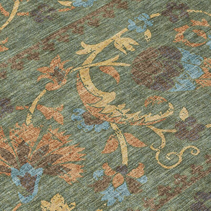 Machine Washable Indoor/ Outdoor Global Alix Chantille Rug