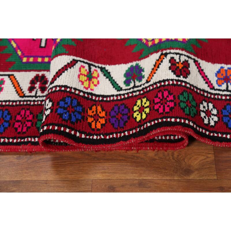 Anatolian Turkish Runner Rug Hand-Knotted Wool Carpet - 2'9"x 12'1"