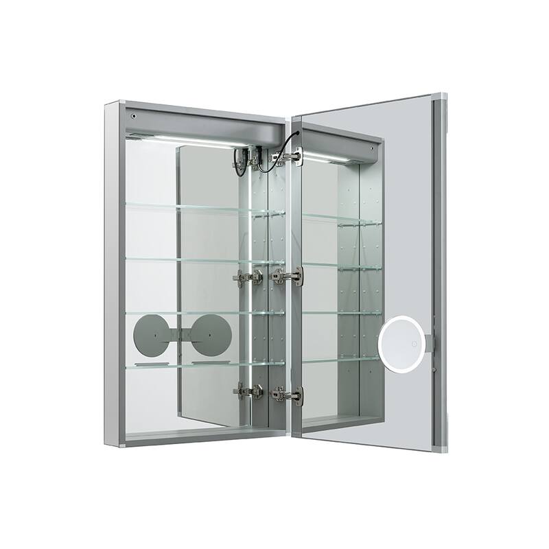 Medicine Cabinet With Light 24W x 32H x 5D Right Hinge - 24"x32"/Right-Hinge