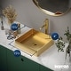 preview thumbnail 3 of 6, Karran Cinox Stainless Steel Square Vessel Sink