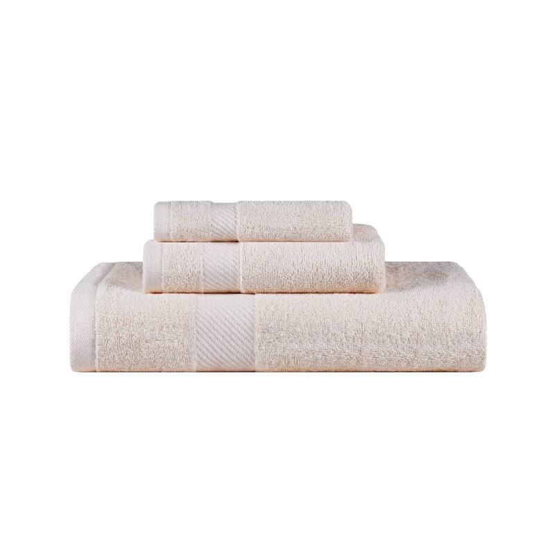 Luxury Egyptian Cotton Solid 3 Piece Bath Towel Set by Superior