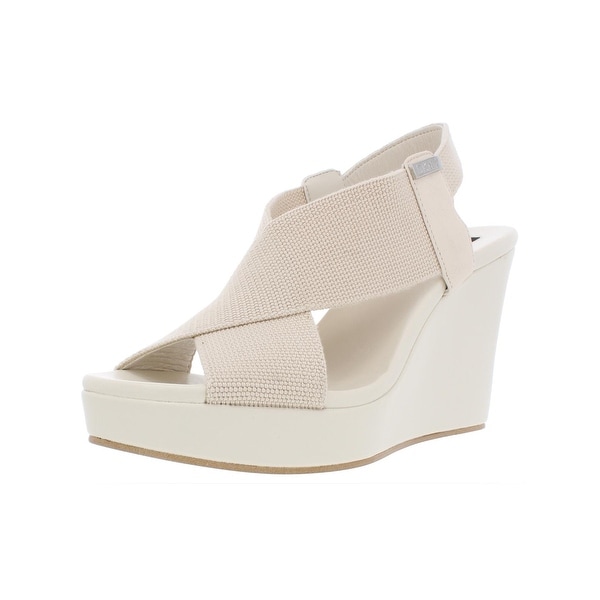 dkny wedge sandals